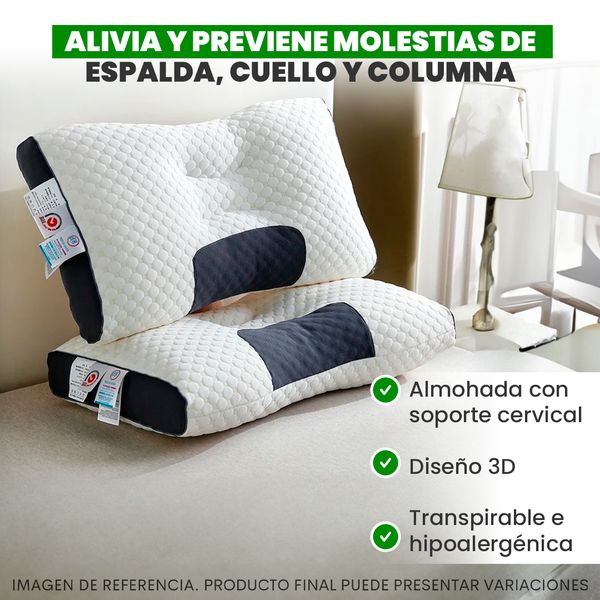 Almohada Ortopédica Aloe Vera