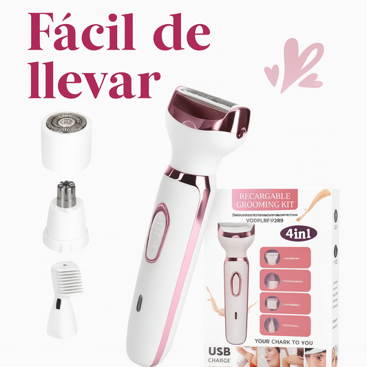 Depiladora Facial y Corporal 4 en 1  -Adiós Vellos