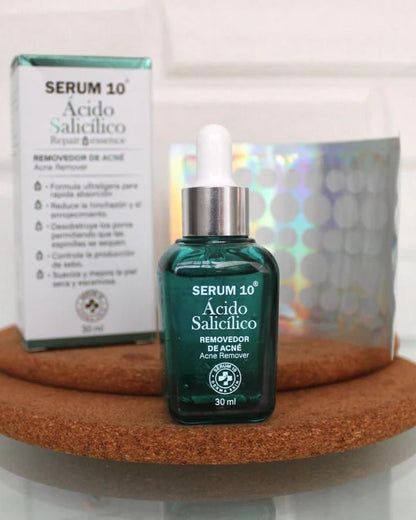 Serum 10: Adiós al Acné y Piel Más Limpia + REGALO