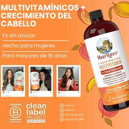 Maryruths Multivitaminico: El Secreto para un Cabello Fuerte y Piel Radiante