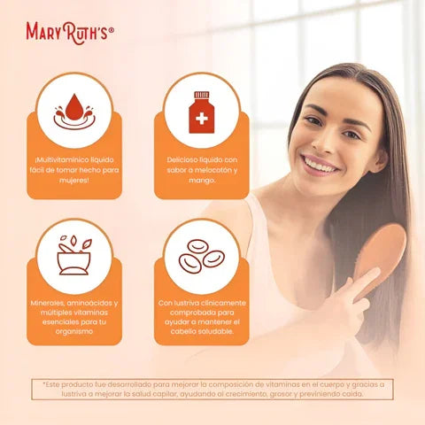 Maryruths Multivitaminico: El Secreto para un Cabello Fuerte y Piel Radiante