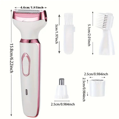 Depiladora Facial y Corporal 4 en 1  -Adiós Vellos